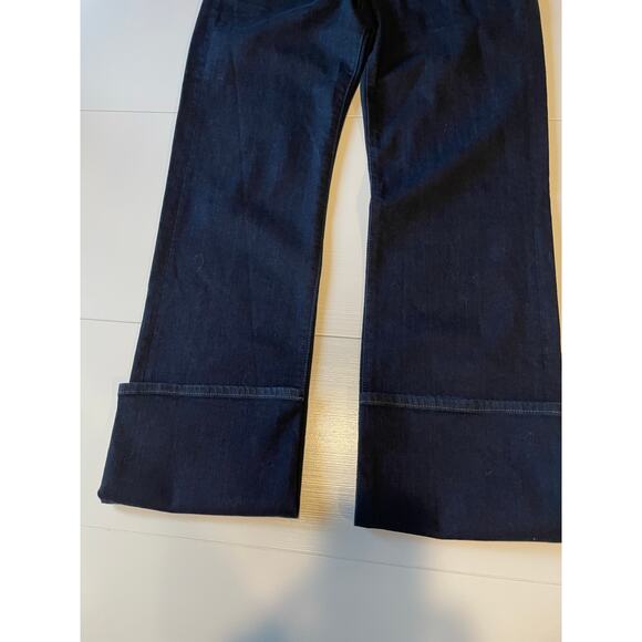 7 For All Mankind Austyn Jeans Straight Leg Dark Wash Mid-Rise Sz 29 Blue - Picture 9 of 16